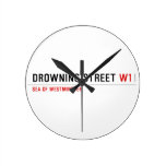 Drowning street  Wall Clocks
