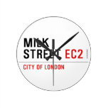 Milk  Street  Wall Clocks