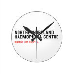 Northern ireland Haemophilia Centre   Wall Clocks