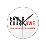 earl's court  Wall Clocks