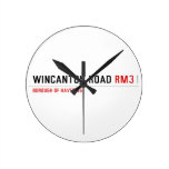 WINCANTON ROAD  Wall Clocks