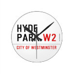 HYDE PARK  Wall Clocks