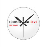 Lordship lane  Wall Clocks