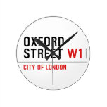 oxford street  Wall Clocks