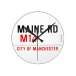 MAINE RD   Wall Clocks