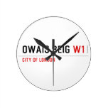 Owais beig  Wall Clocks