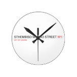 Sthembiso mumbo street  Wall Clocks