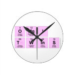 omg!
 twins  Wall Clocks