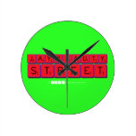 JayBeauty
 Street  Wall Clocks