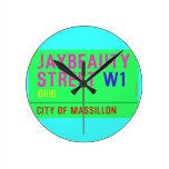 JayBeauty Street  Wall Clocks