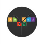 Pin oak
 Art  Wall Clocks