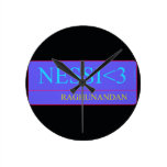 nessi<3  Wall Clocks