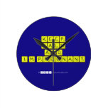 KEEP
 CALM
 and
 I'm pregnant
   Wall Clocks
