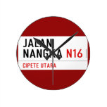 JALAN NANGKA  Wall Clocks