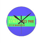  terry Street  Wall Clocks
