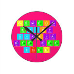 carmelita 
 rocky
 shakira
 dee dee
 steel  Wall Clocks