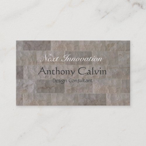 Wall Concept Business Card