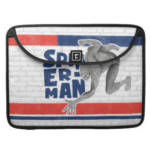 Wall Crawling Spider-Man Sketch MacBook Pro Sleeve