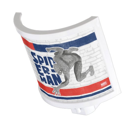Wall Crawling Spider-Man Sketch Night Light (Angled)