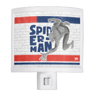 Wall Crawling Spider-Man Sketch Night Light