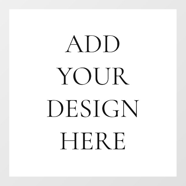 Wall Decal (Front)