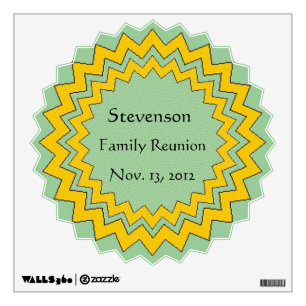 Wall Decal - Framily Reunion Medallion