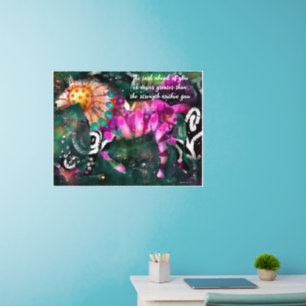 Wall Decal - Inspirational Abstract Horse