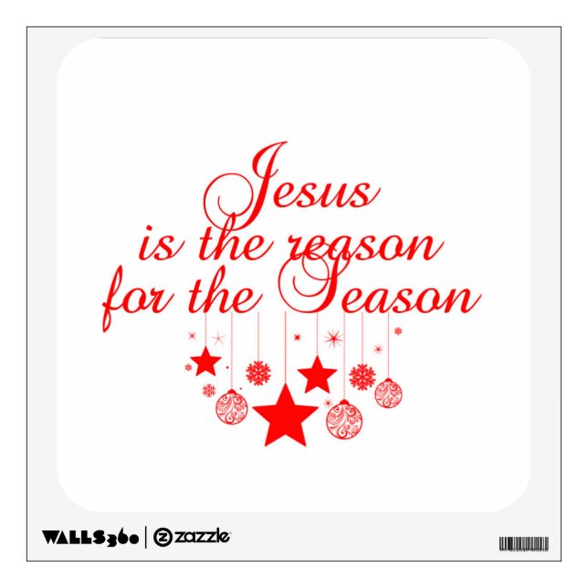 Wall Decal/Jesus Quote Decal (Front)