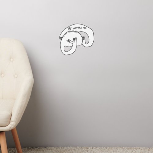 Wall Decal me support you