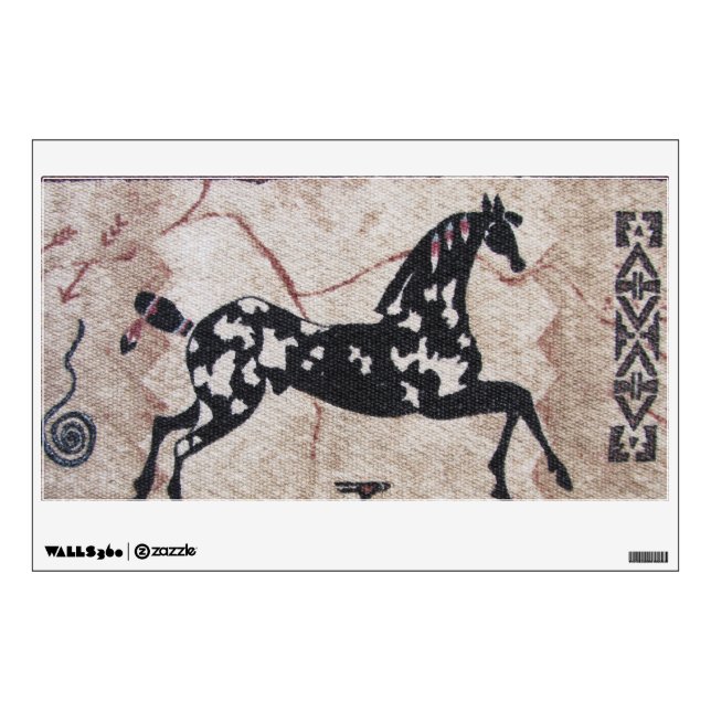 Wall Decal--Native American Art Decal (Front)