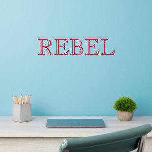 Wall Decal - Rebel Red