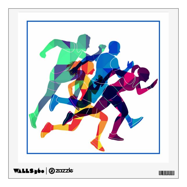 Wall Decal-Runners Wall Decal (Front)