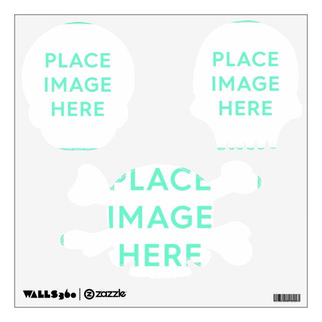 Wall Decal - Skulls Sticker (Front)