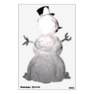 Wall Decal Snowy Snowman