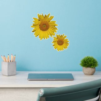 Wall Decal - Sunflower Blossoms