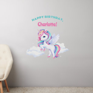 Wall Decal to a magical birthday party.