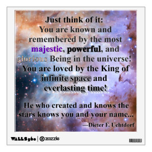 Wall Decal: Uchtdorf quote Sticker