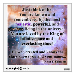 Wall Decal: Uchtdorf quote Wall Sticker (improved)