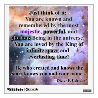 Wall Decal: Uchtdorf quote Wall Sticker (improved)