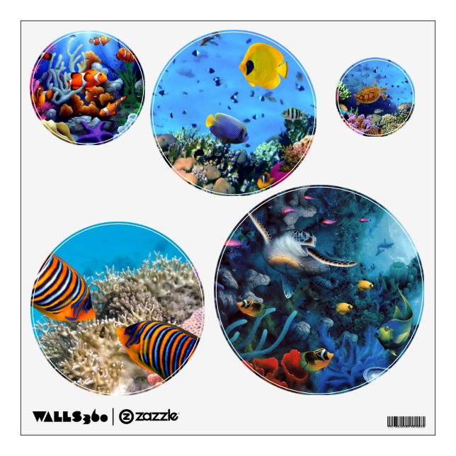 Wall Decals/Sea-life Wall Sticker (Front)