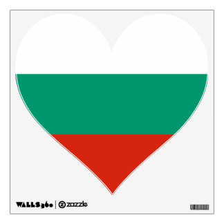 Wall Decals with flag of Bulgaria