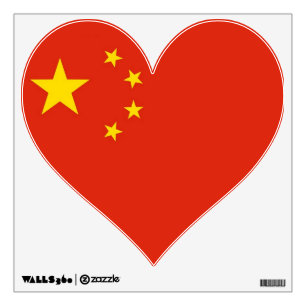 Wall Decals with flag of China