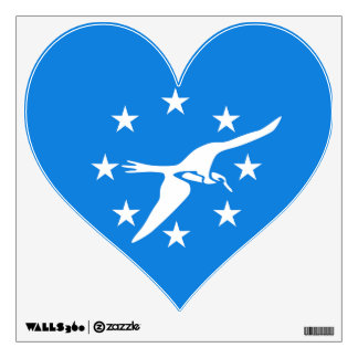 Wall Decals with flag of Corpus Christi City