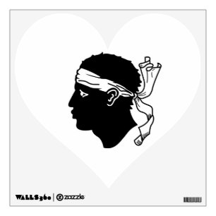 Wall Decals with flag of Corsica