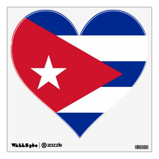 Wall Decals with flag of Cuba