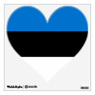 Wall Decals with flag of Estonia