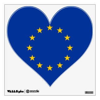 Wall Decals with flag of European Union