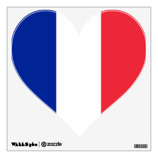 Wall Decals with flag of France