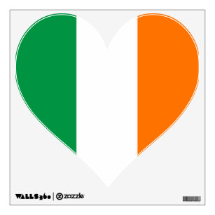 Wall Decals with flag of Ireland