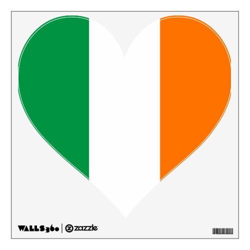 Wall Decals with flag of Ireland